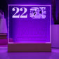 22 Reasons We Love You | 21st Birthday Gift | Custom Gift | 40th Birthday Gifts For Women | 30th Birthday Gifts For Men | Thoughtful Gift
