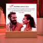Couple Acrylic Plaque, Couples Keepsake Gift, Gift for Girlfriend, Gift for Wife, Gift for Husband, Gift for Boyfriend, Anniversary Birthday