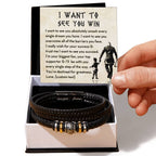 Personalized Name Bracelet Inspirational Motivational Quote jewelry Custom Text Bracelet Strength and Determination Encouragement Success