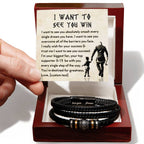 Personalized Name Bracelet Inspirational Motivational Quote jewelry Custom Text Bracelet Strength and Determination Encouragement Success