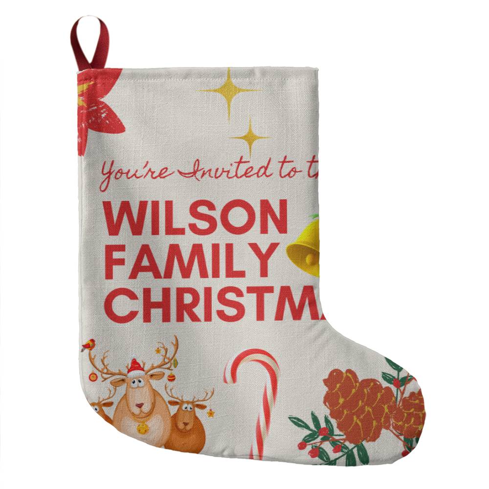 Personalized Christmas stockings,Custom Stockings With Name and Picture,Family Christmas Stockings,Christmas Gift,Holiday Stocking