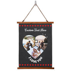 Personalised Couple Gift Valentines Day Gift,Boyfriend Girlfriend Gift,Anniversary Gift, Wedding Portrait, Gift for Her Him, Custom Tapestry