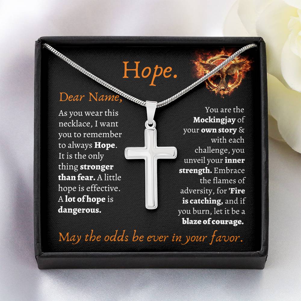 Personalized Book Lover Gift Necklace, Hope Mockingjay Necklace For Best Friend, Movie Fan Necklace, Hunger Bird Games Merch, Booktok