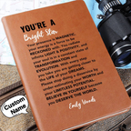 Dreamer's Journal, Difference Maker Notebook, Limitless Potential, Gift for Inspiring Person, Motivational Gift, Strength and Determination