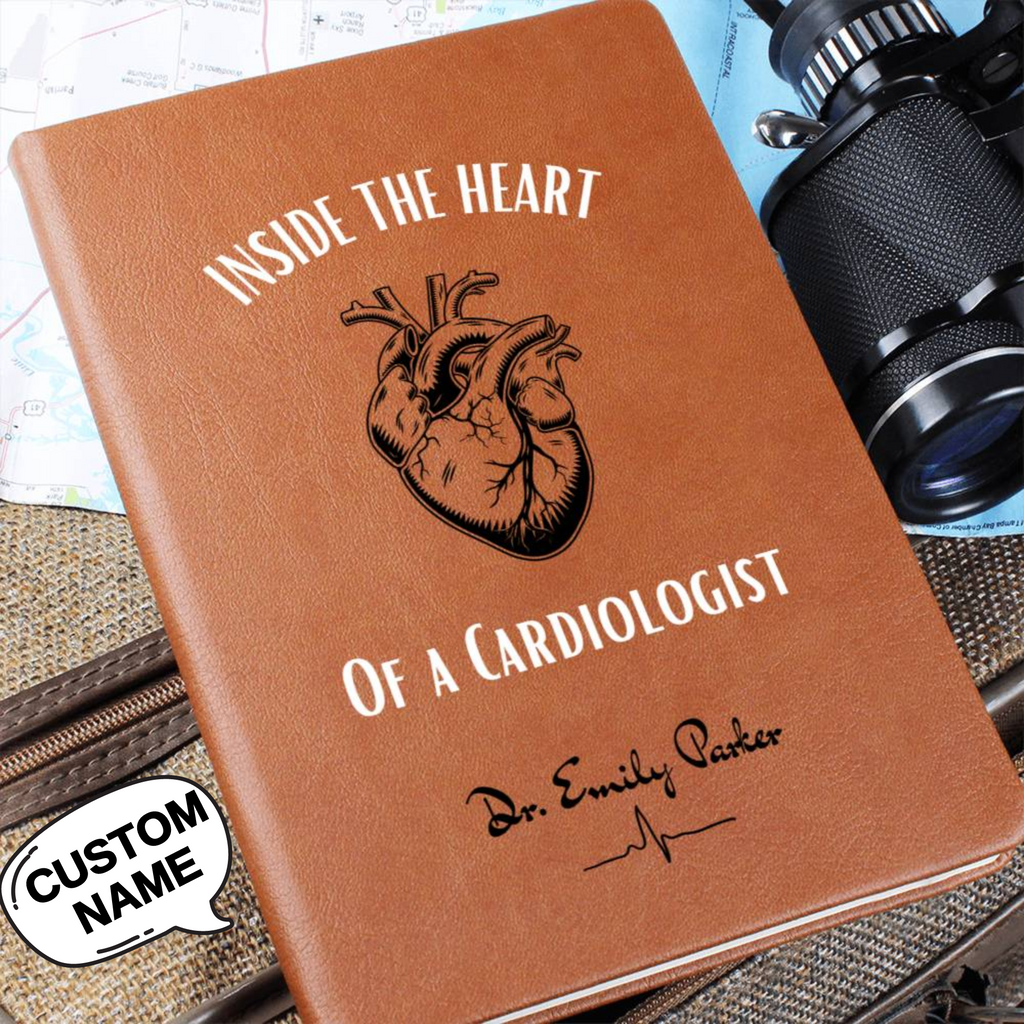 Inside the Heart of a Cardiologist Notebook, Anatomical Heart, Journal Gift for Cardiologist, Cardiologist Heart Doctor Gifts, Heart Surgeon