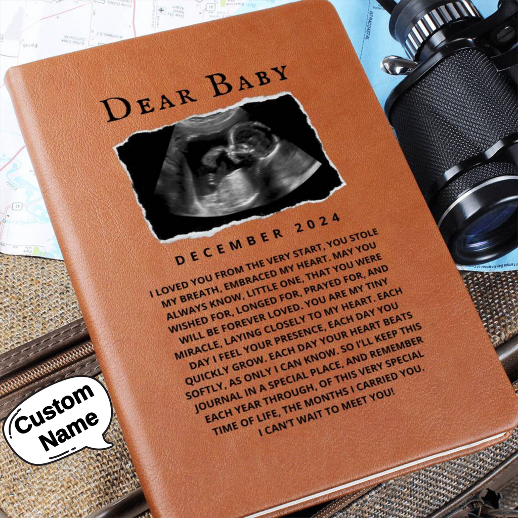 Pregnancy Journal for Expecting Mom, Mothers Day Gift, Baby Shower Gift, Baby Keepsake Journal, New Mom Gift Pregnancy Announcement