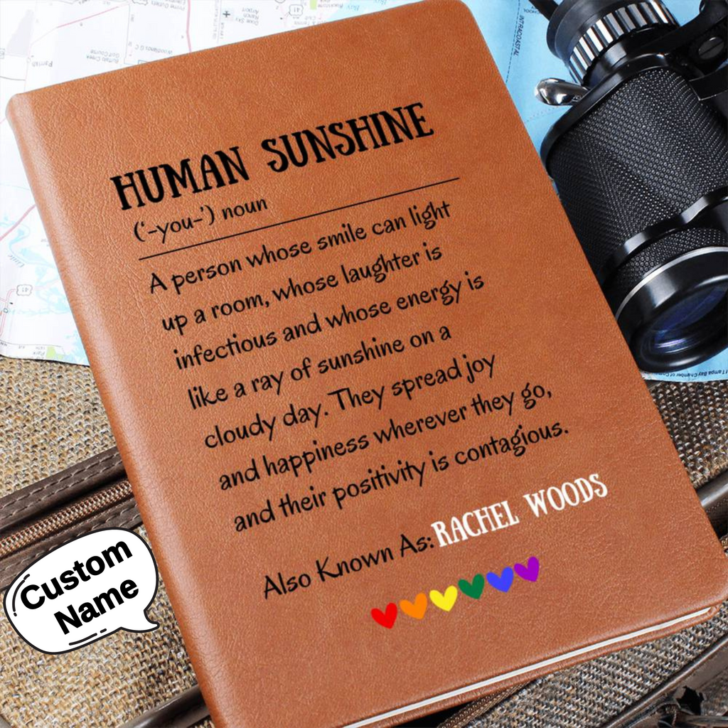 Human Sunshine Definition Gratitude Inspirational Motivational Gifts for Women Appreciation Gift for Teacher Friends Coworkers Doctor Nurse