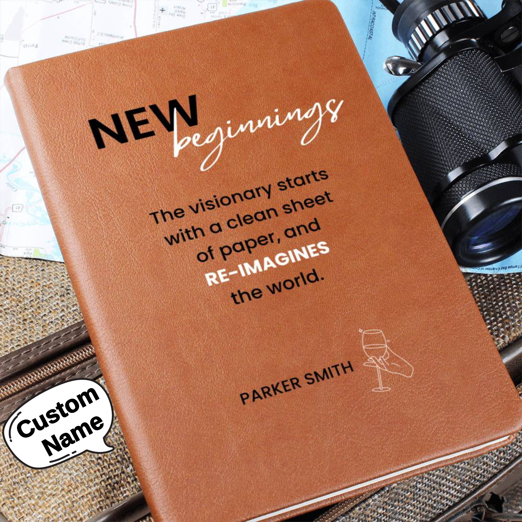 New Beginnings Journal - Retirement Gift, Retirement of Coworker, Retirement Gifts for Women Coworker, Nurse Retirement, Corporate Gifts, Boss