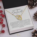 Soulmate Necklace, Wife Birthday Gift, Girlfriend Birthday Gift, Wife Gift Ideas, Christmas Gift For Wife, Necklace For Wife, Best Wife Gift