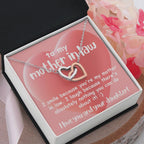 To My Mother On My Wedding Day Gift from Bride, Mother of the Bride Jewelry, Wedding Gift from Daughter to Mum Gift For Mother From Daughter