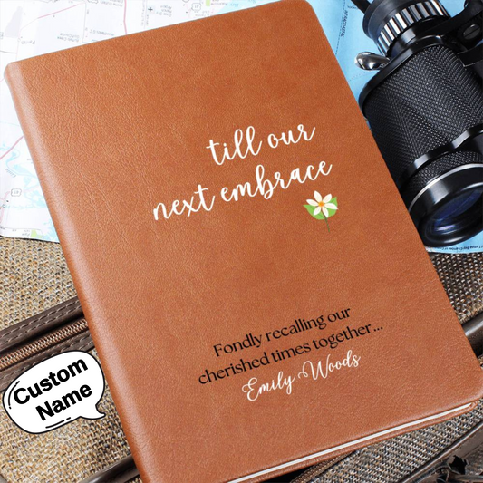 Bereavement Gift, Custom Sympathy Gift for Loss, Until We Meet Again - Grief Journal, Personalized Memorial Journal,  Memories of You Journal