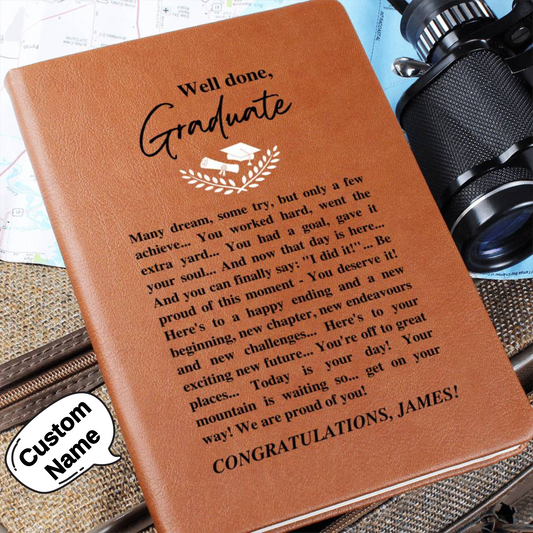Inspirational Graduation Journal Congratulations on Graduating Graduate We Are Proud of You Diary Notebook Graduate Back to School Congrats